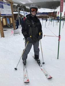 My first ski lesson