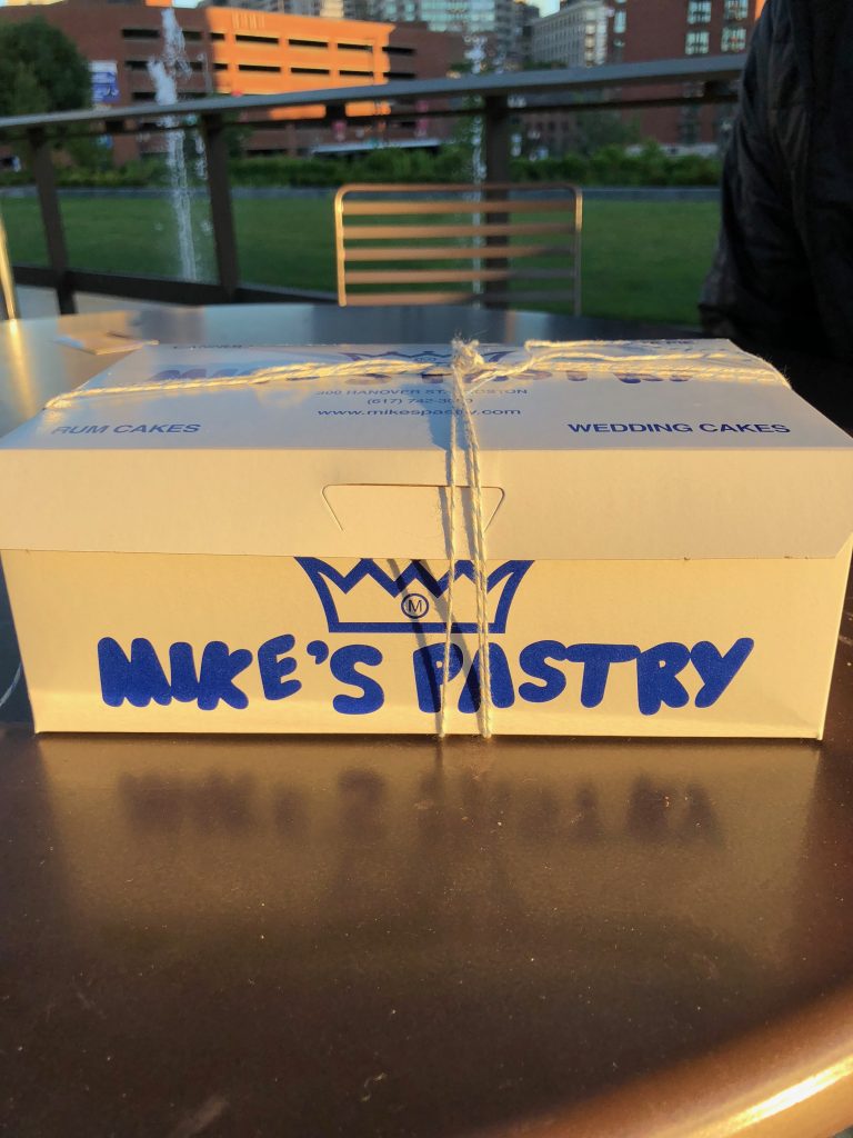 Mike's Pastry box of treats