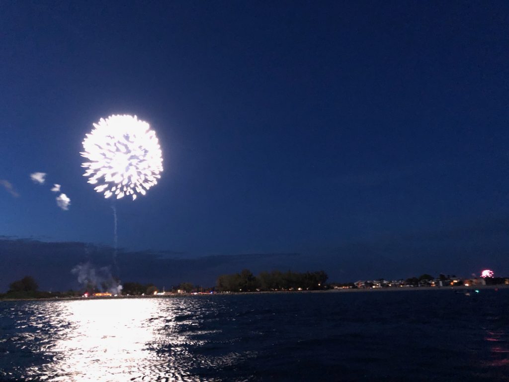 Fireworks on the Gulf