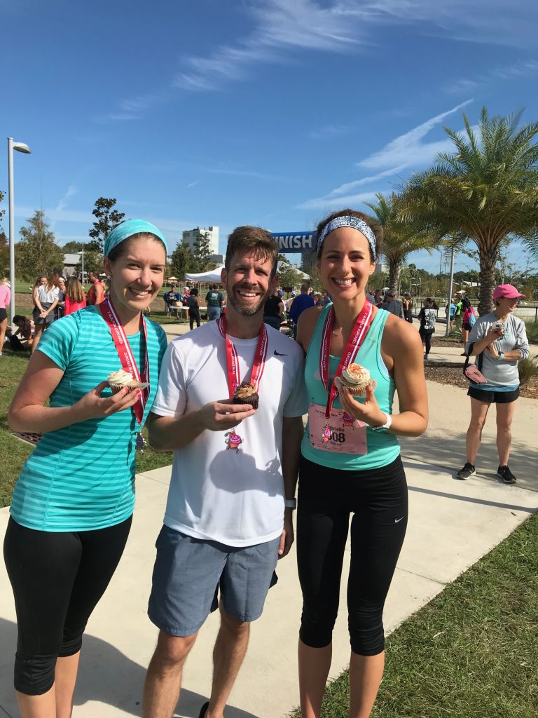 My first Half Marathon (with cupcakes!)