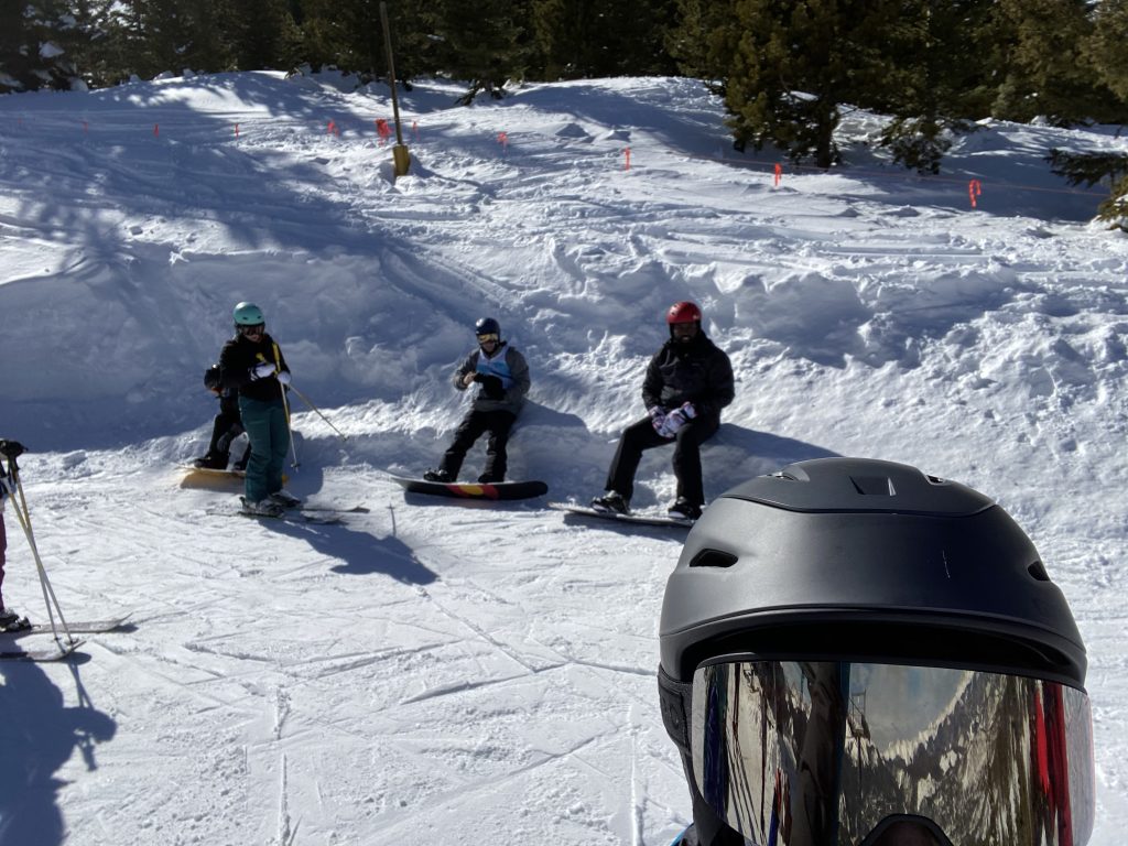 Our crew for the Luge